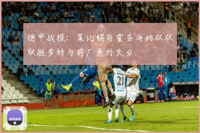 德甲战报：莱比锡与霍芬海姆双双取胜多特与药厂意外失分